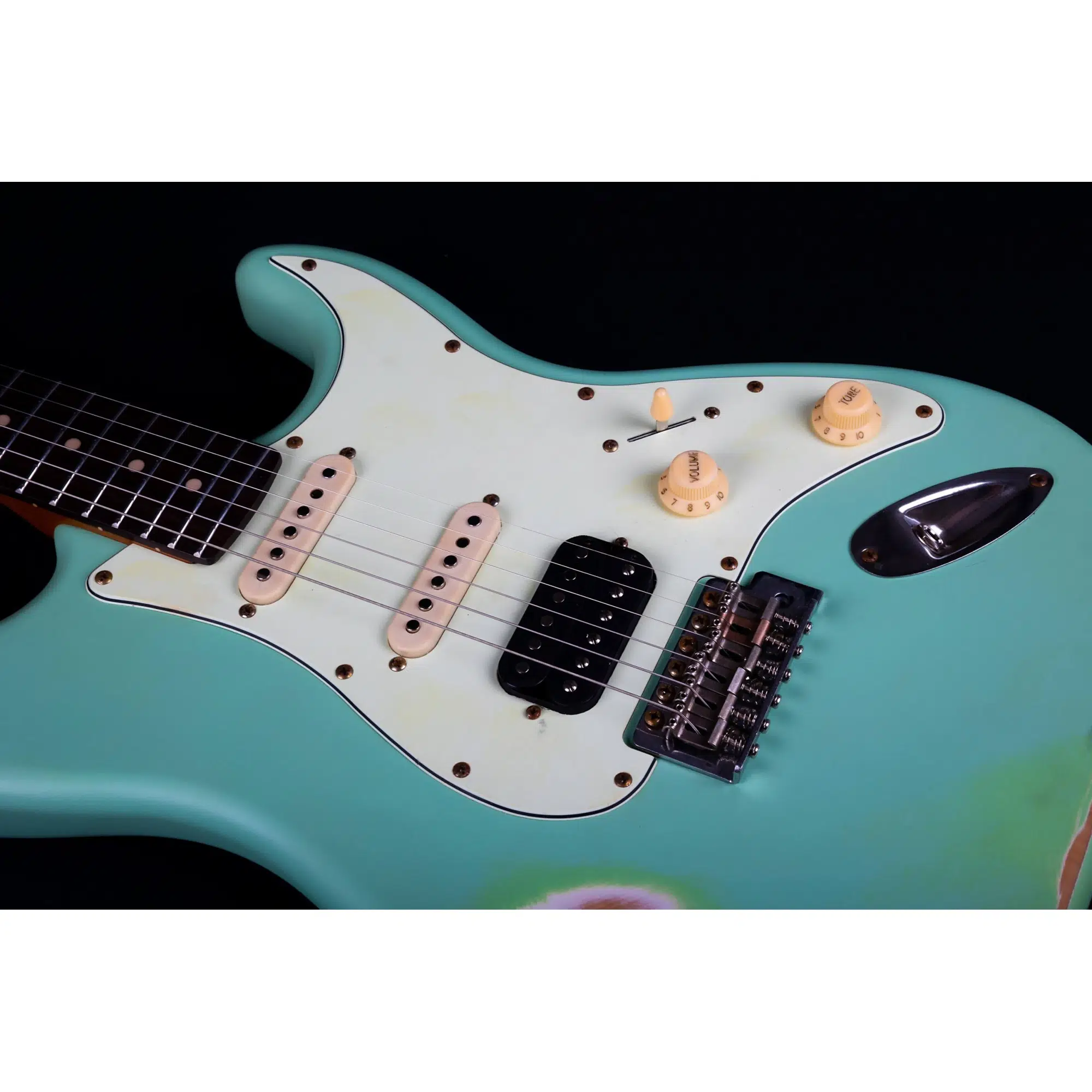 Jet JS-400 SFG RLC HSS Elektro Gitar (Distressed Sea Foam Green) Jet JS-400 SFG RLC HSS Elektro Gitar (Distressed Sea Foam Green)