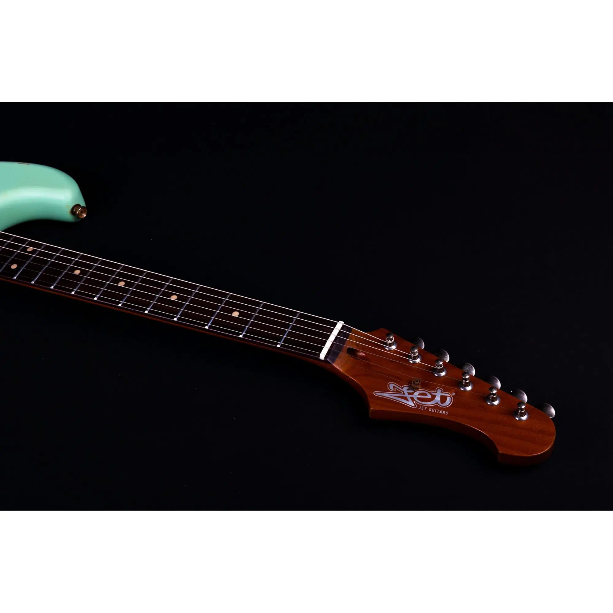 Jet JS-400 SFG RLC HSS Elektro Gitar (Distressed Sea Foam Green) Jet JS-400 SFG RLC HSS Elektro Gitar (Distressed Sea Foam Green)