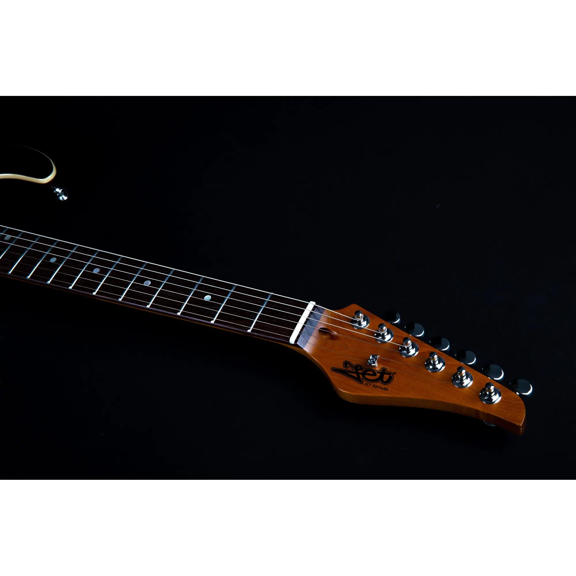 Jet JS-450 QTB R HSS Elektro Gitar (Transparent Brown) Jet JS-450 QTB R HSS Elektro Gitar (Transparent Brown)