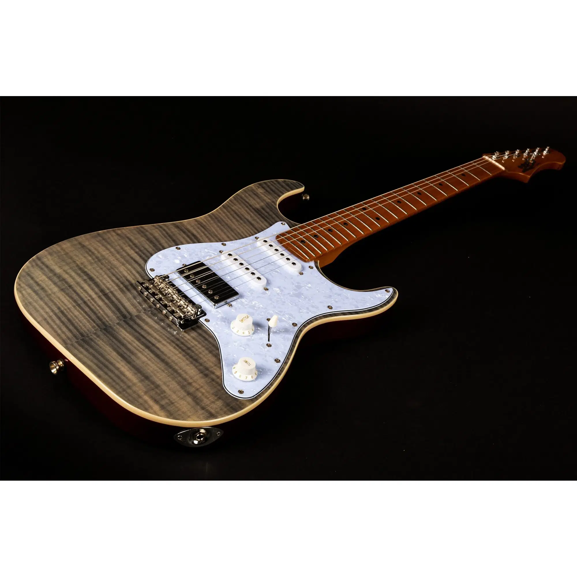 Jet JS-450 TBK HSS Elektro Gitar (Transparent Black) Jet JS-450 TBK HSS Elektro Gitar (Transparent Black)
