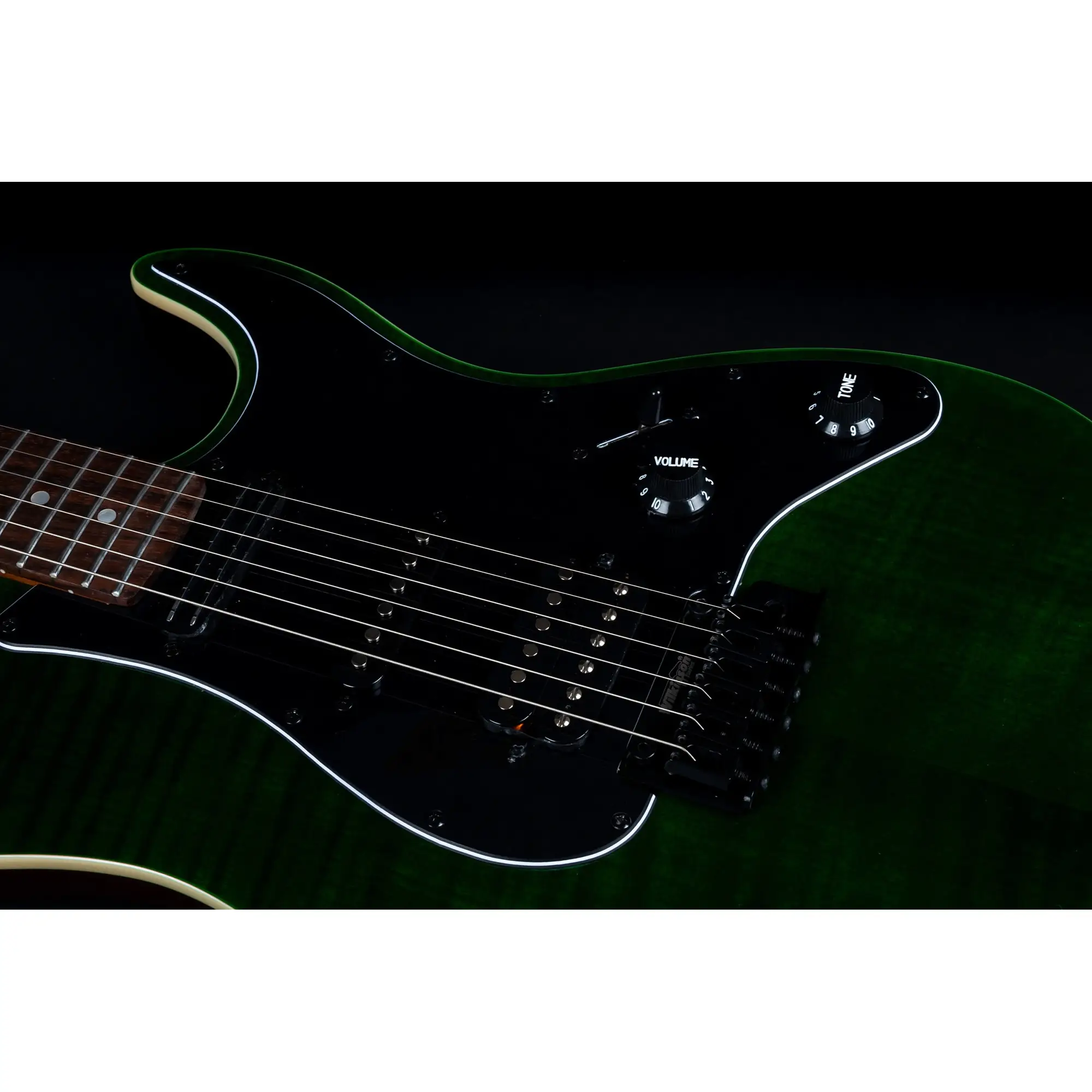 Jet JS-450 TGR R HSS Elektro Gitar (Transparent Green) Jet JS-450 TGR R HSS Elektro Gitar (Transparent Green)
