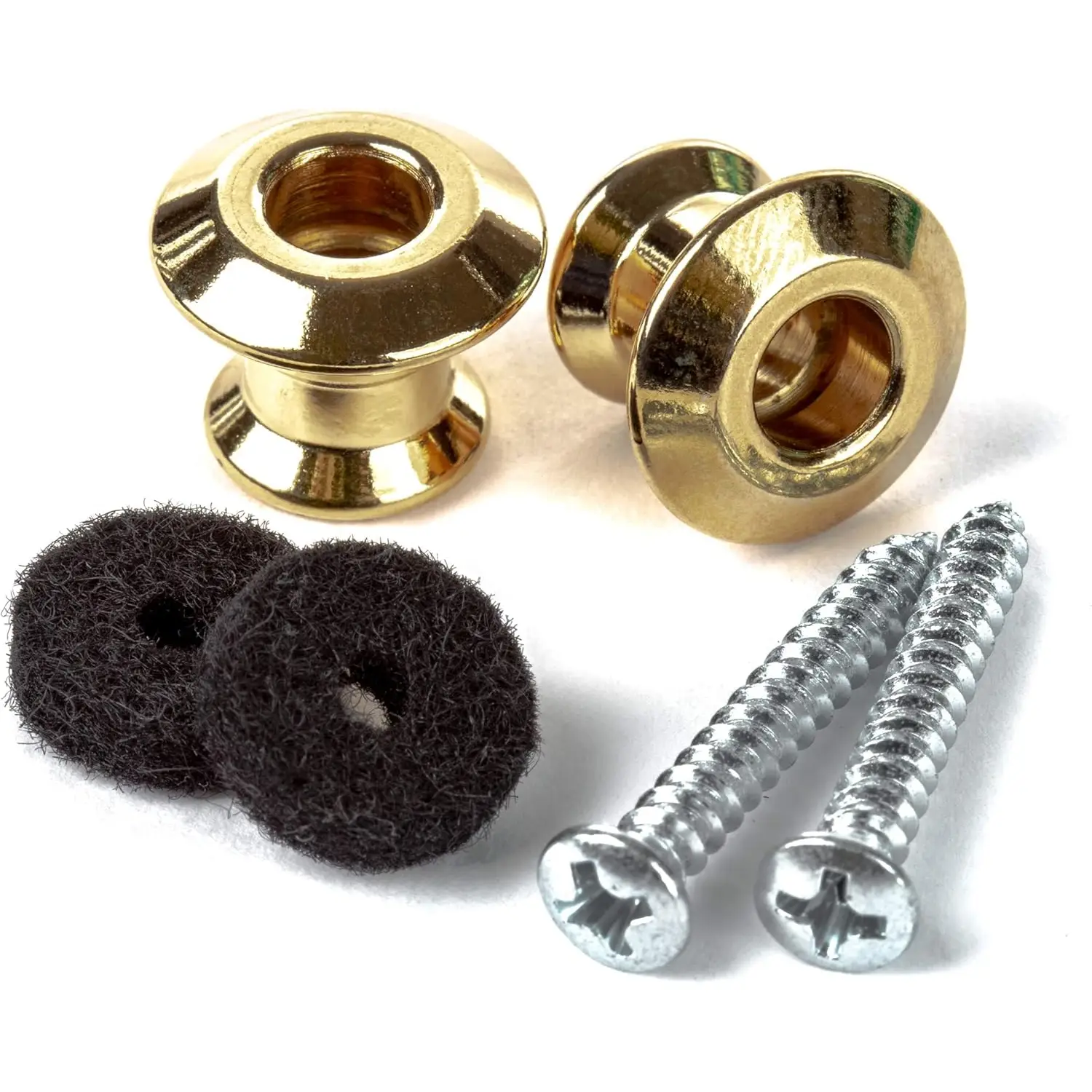Jim Dunlop 2PSLS034G Straplok Askı Pimi Seti (Gold)