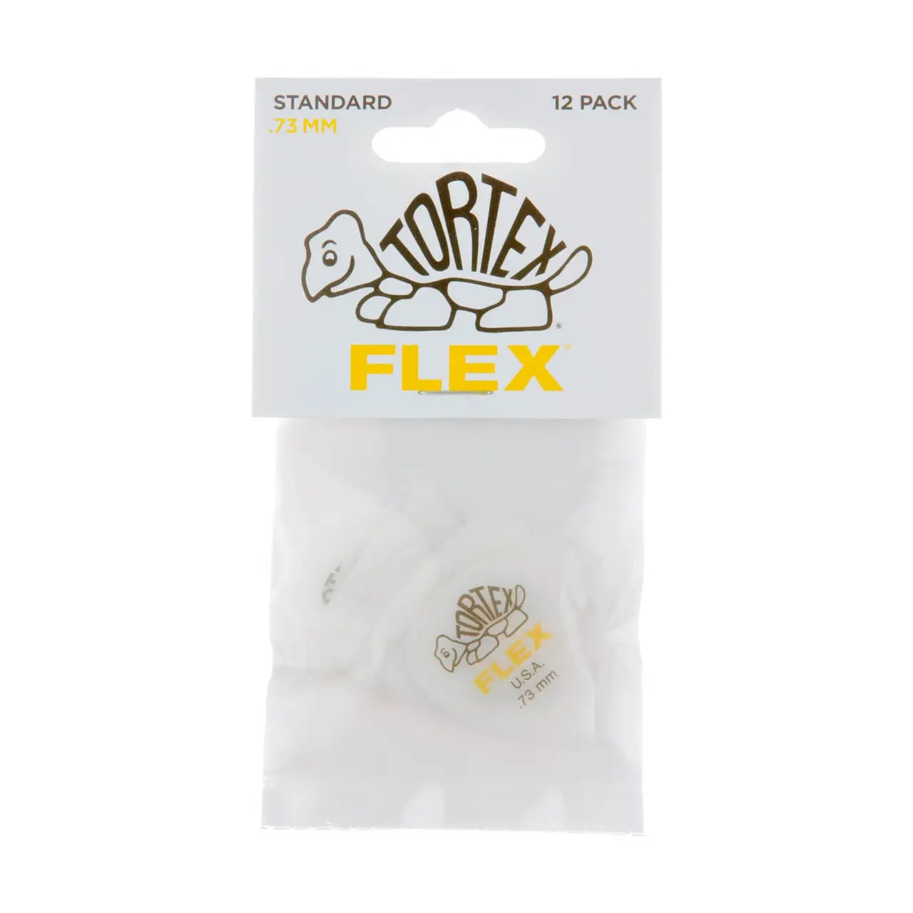 Jim Dunlop 428p.60 Tortex Flex Std Nat 12'li Paket Pena (0.60 mm)