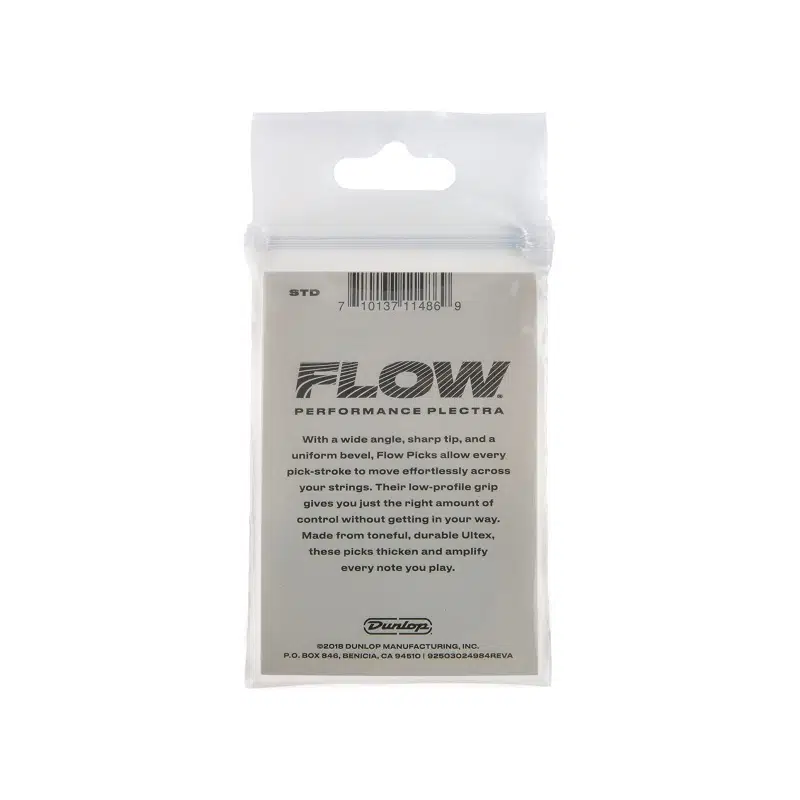 Jim Dunlop 549P1.14 Flow Standard Grip 6'lı Paket Pena (1.14 mm) Jim Dunlop 549P1.14 Flow Standard Grip 6'lı Paket Pena (1.14 mm)