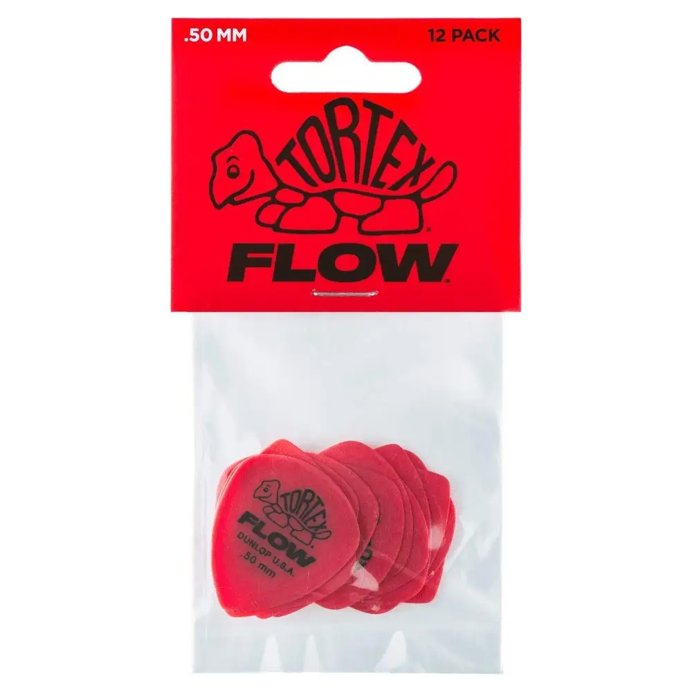Jim Dunlop 558P.50 Tortex Flow 12li Pena (0.50 mm) Jim Dunlop 558P.50 Tortex Flow 12li Pena (0.50 mm)