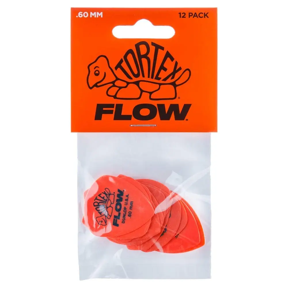 Jim Dunlop 558P.60 Tortex Flow 12li Pena (0.60 mm) Jim Dunlop 558P.60 Tortex Flow 12li Pena (0.60 mm)