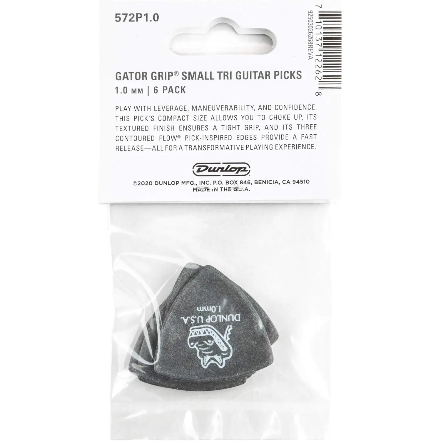 Jim Dunlop 572P100 Gator Grip 6'lı Paket Pena (1.00 mm) Jim Dunlop 572P100 Gator Grip 6'lı Paket Pena (1.00 mm)