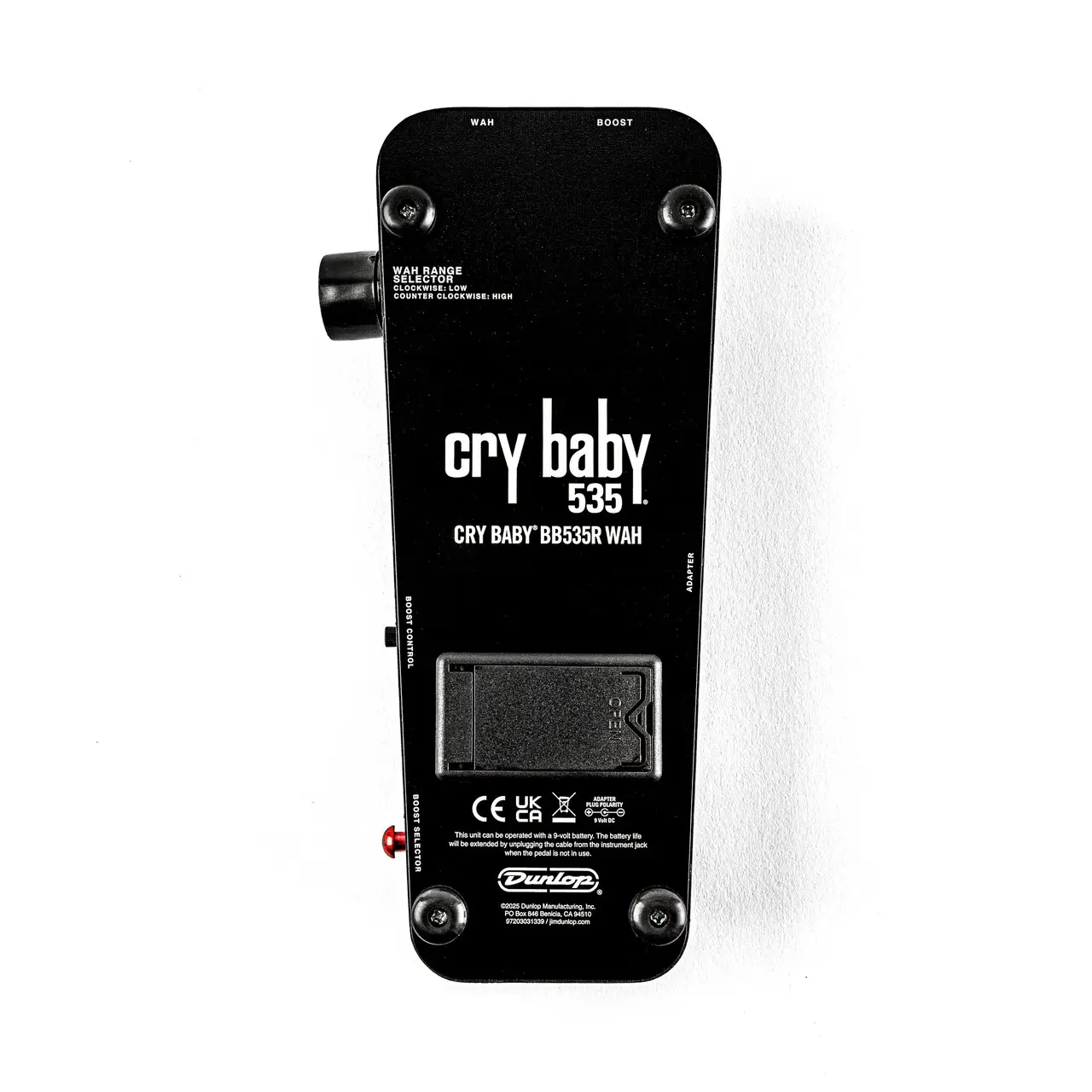 Jim Dunlop BB535R Cry Baby® BB535 Wah Reissue Jim Dunlop BB535R Cry Baby® BB535 Wah Reissue
