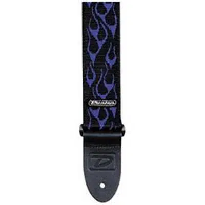Jim Dunlop Flambe Blue Gitar Askısı Jim Dunlop Flambe Blue Gitar Askısı
