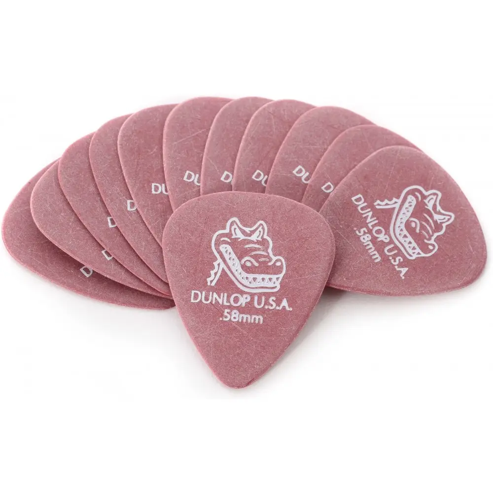 Jim Dunlop Gator Grip 12li Pena Seti (0.58mm) Jim Dunlop Gator Grip 12li Pena Seti (0.58mm)