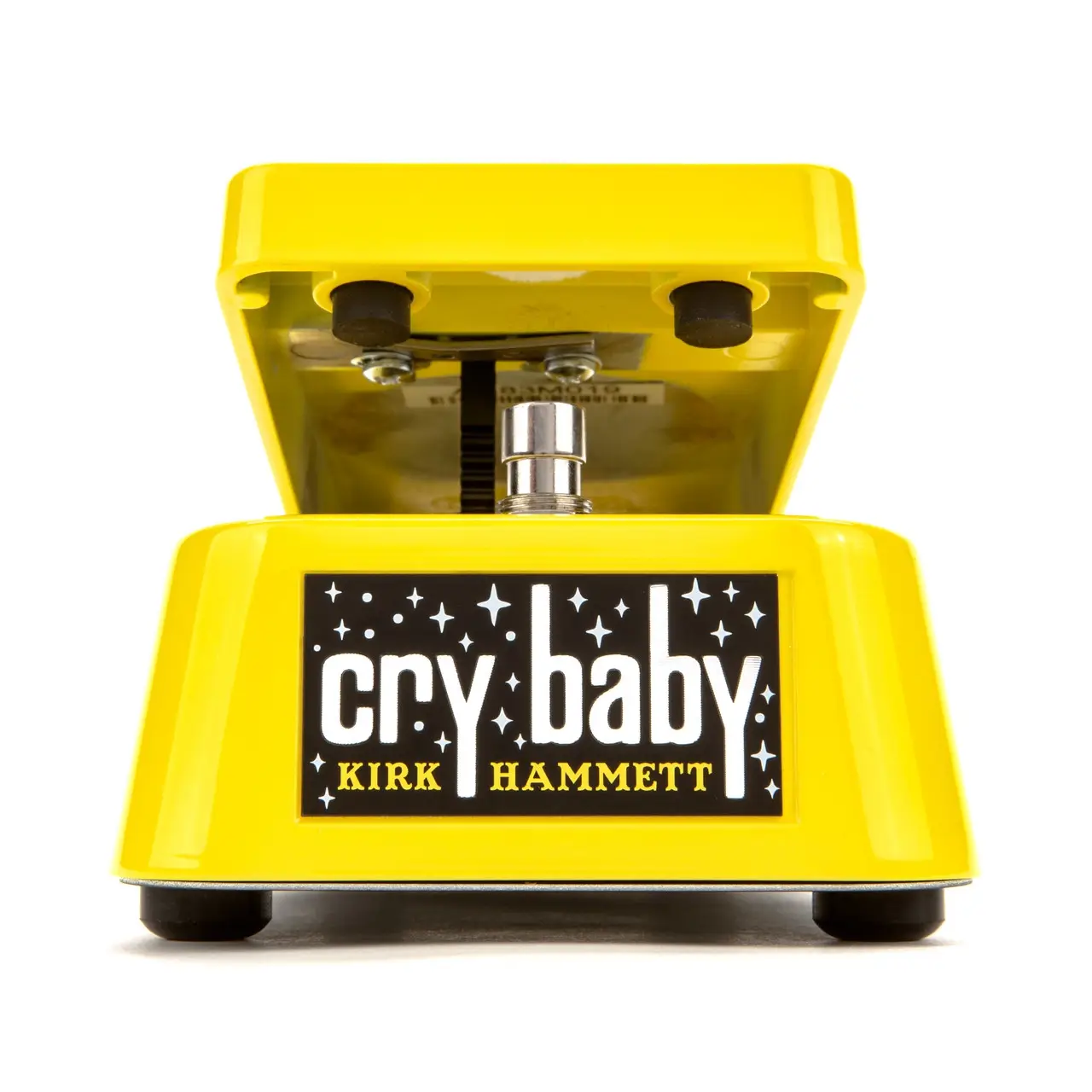 Jim Dunlop KH95Y Kirk Hammett Yellow Sparkle Wah Pedalı Jim Dunlop KH95Y Kirk Hammett Yellow Sparkle Wah Pedalı