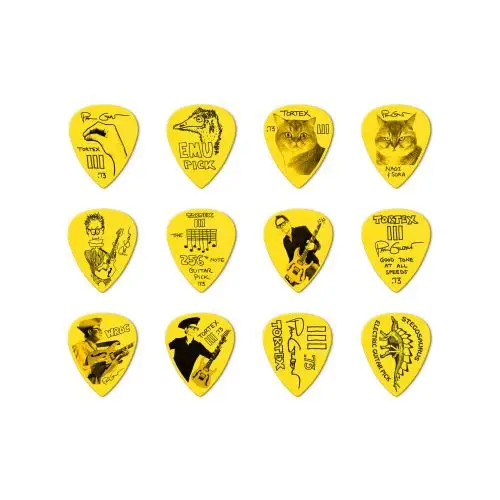 Jim Dunlop PG462P073 Paul Gilbert Signature 12'li Paket Pena (0.73 mm) Jim Dunlop PG462P073 Paul Gilbert Signature 12'li Paket Pena (0.73 mm)