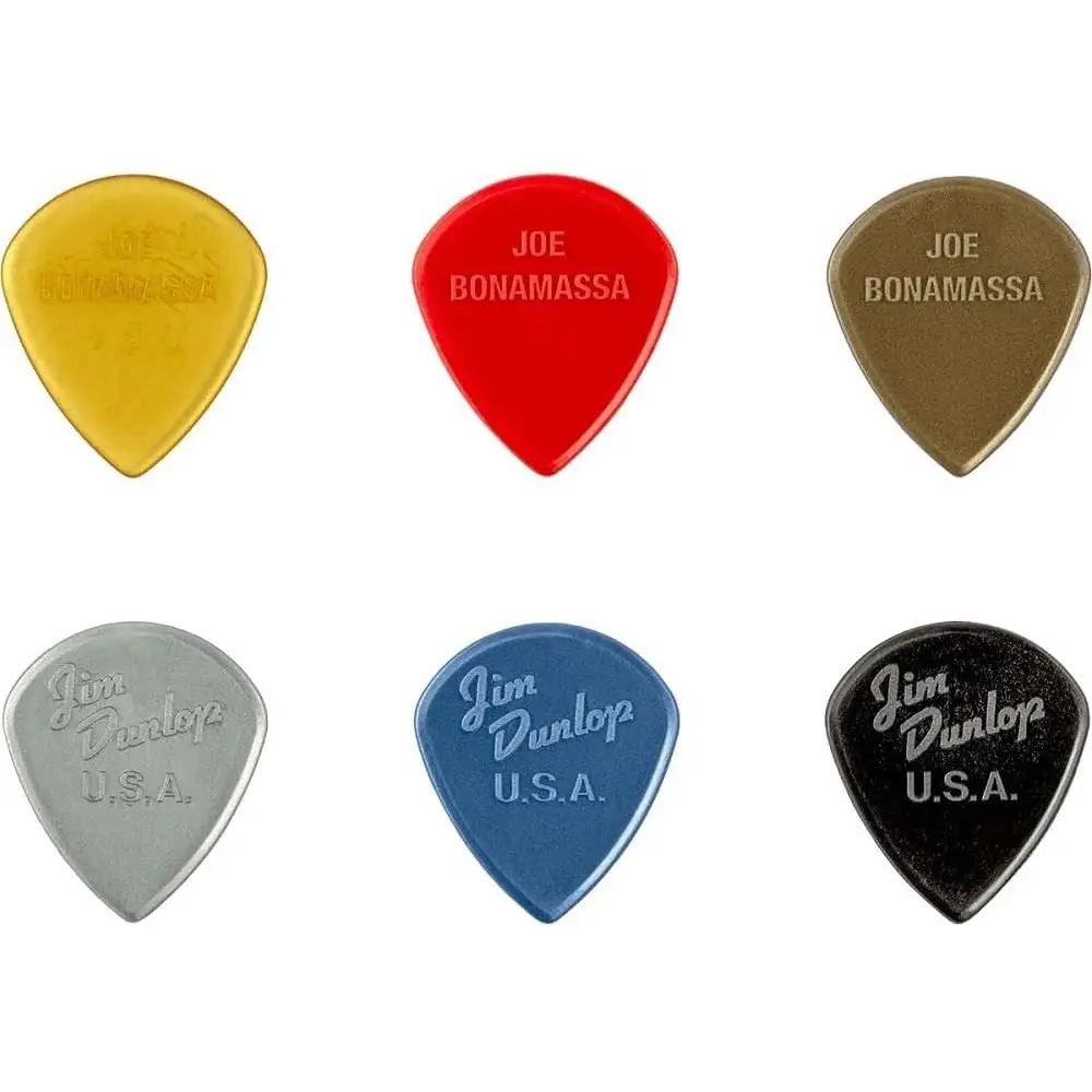 Jim Dunlop PVP121 Joe Bonamassa Jazz III Variety 6'lı Paket Pena Jim Dunlop PVP121 Joe Bonamassa Jazz III Variety 6'lı Paket Pena