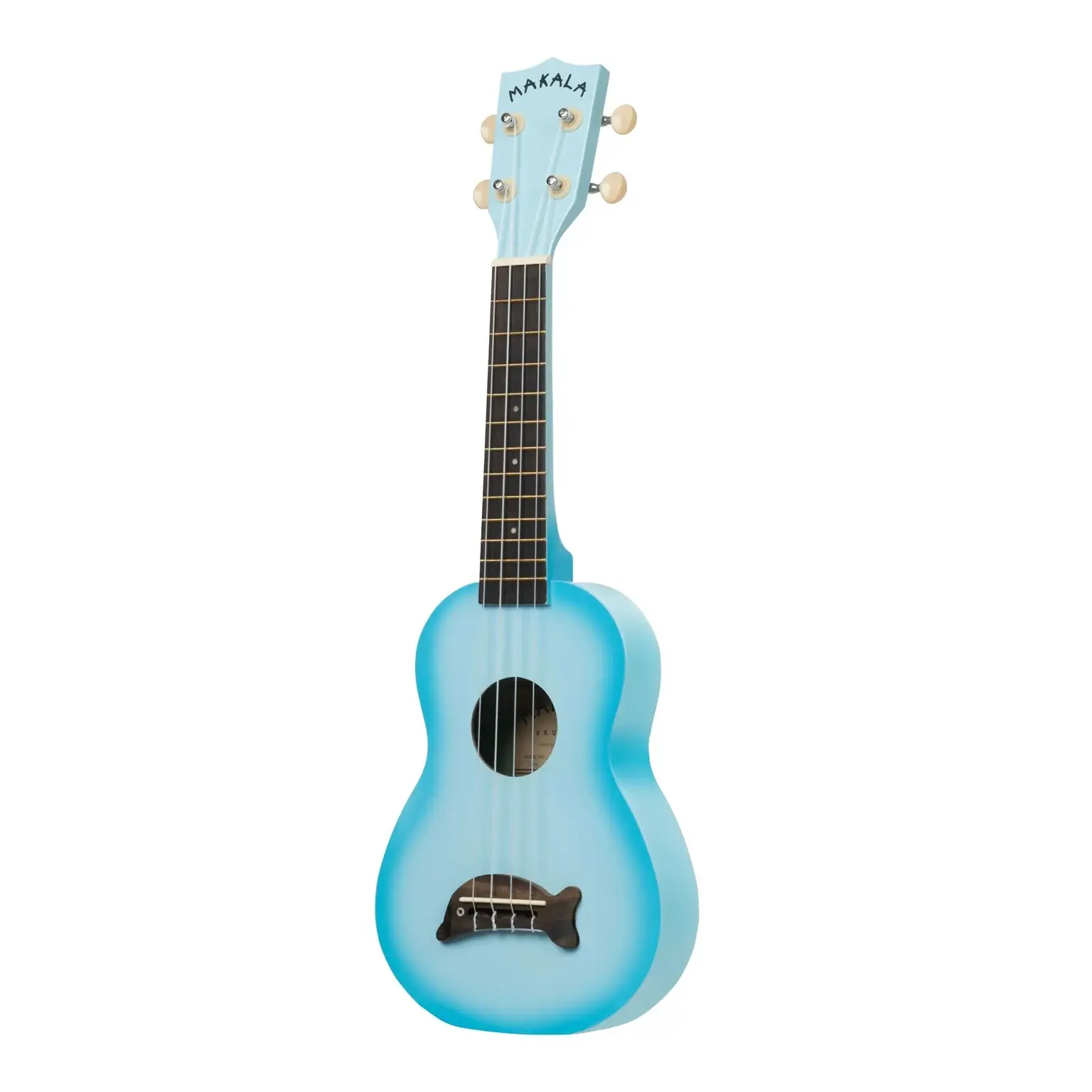 Kala Makala Dolphin Soprano Ukulele (Light Blue Burst) Kala Makala Dolphin Soprano Ukulele (Light Blue Burst)