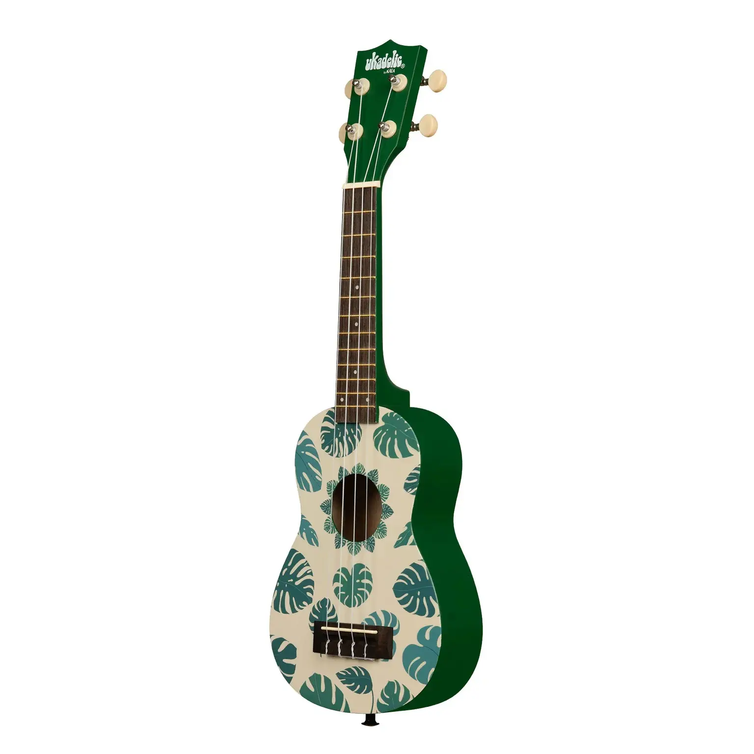 Kala Ukadelic Soprano Ukulele (Monstera) Kala Ukadelic Soprano Ukulele (Monstera)