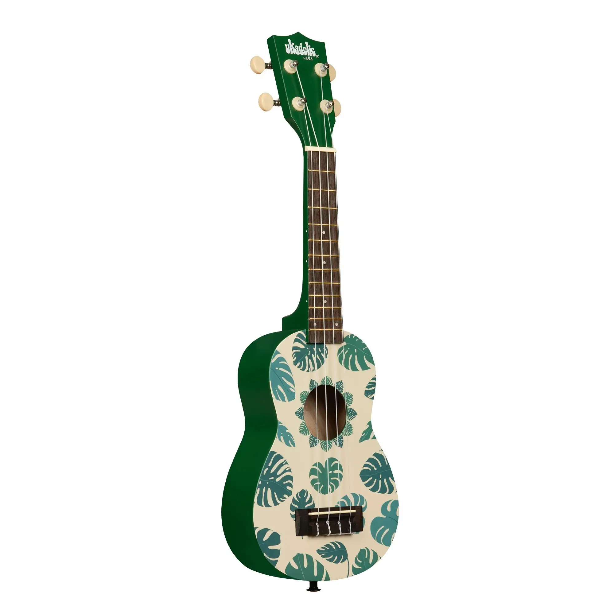 Kala Ukadelic Soprano Ukulele (Monstera) Kala Ukadelic Soprano Ukulele (Monstera)
