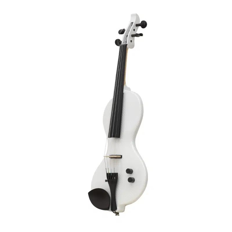 Kinglos CWDS-W1311 White Carbon Fiber 4/4 Elektro Keman Kinglos CWDS-W1311 White Carbon Fiber 4/4 Elektro Keman