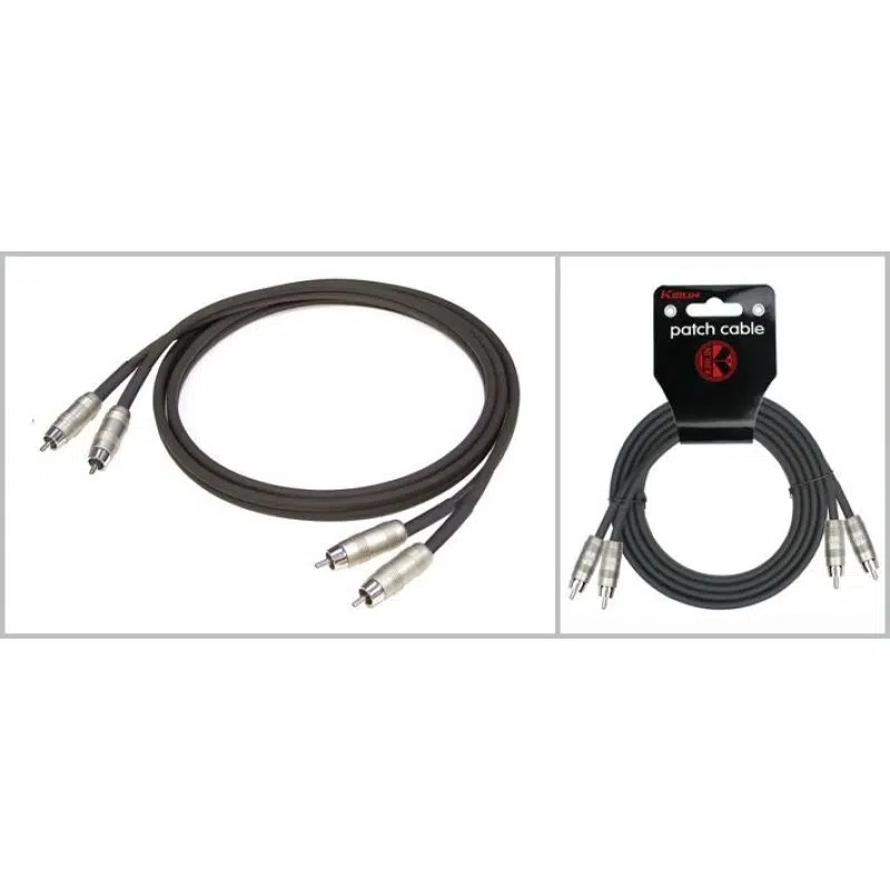KIRLIN AP-401PR-2M-BK 2 Metre RCA Ses Kablosu KIRLIN AP-401PR-2M-BK 2 Metre RCA Ses Kablosu