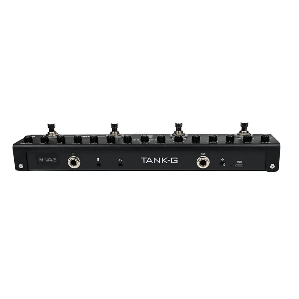 M-Vave Tank-G Multic Effect Guitar Pedal (Siyah) M-Vave Tank-G Multic Effect Guitar Pedal (Siyah)