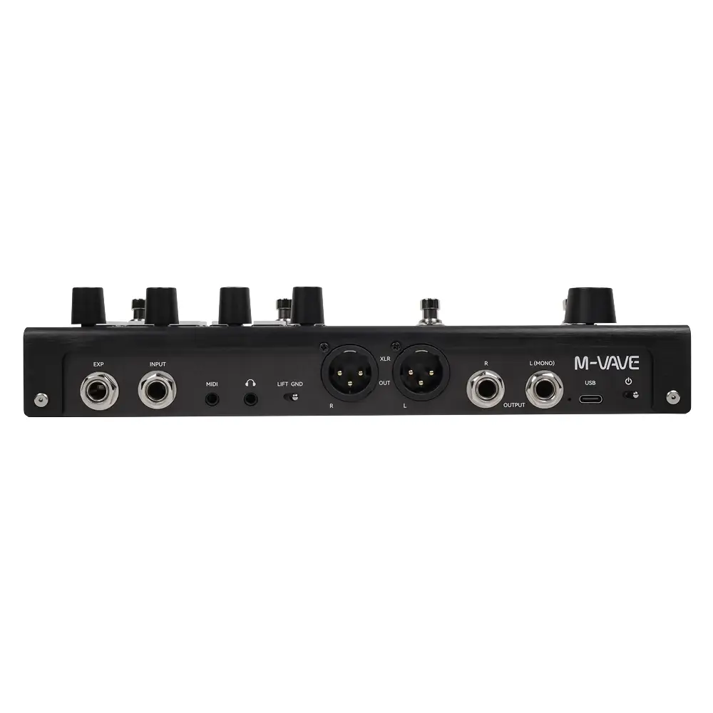 M-VAVE TANK-PRO Gitar / Bas Multi Efekt Prosesörü (Siyah) M-VAVE TANK-PRO Gitar / Bas Multi Efekt Prosesörü (Siyah)