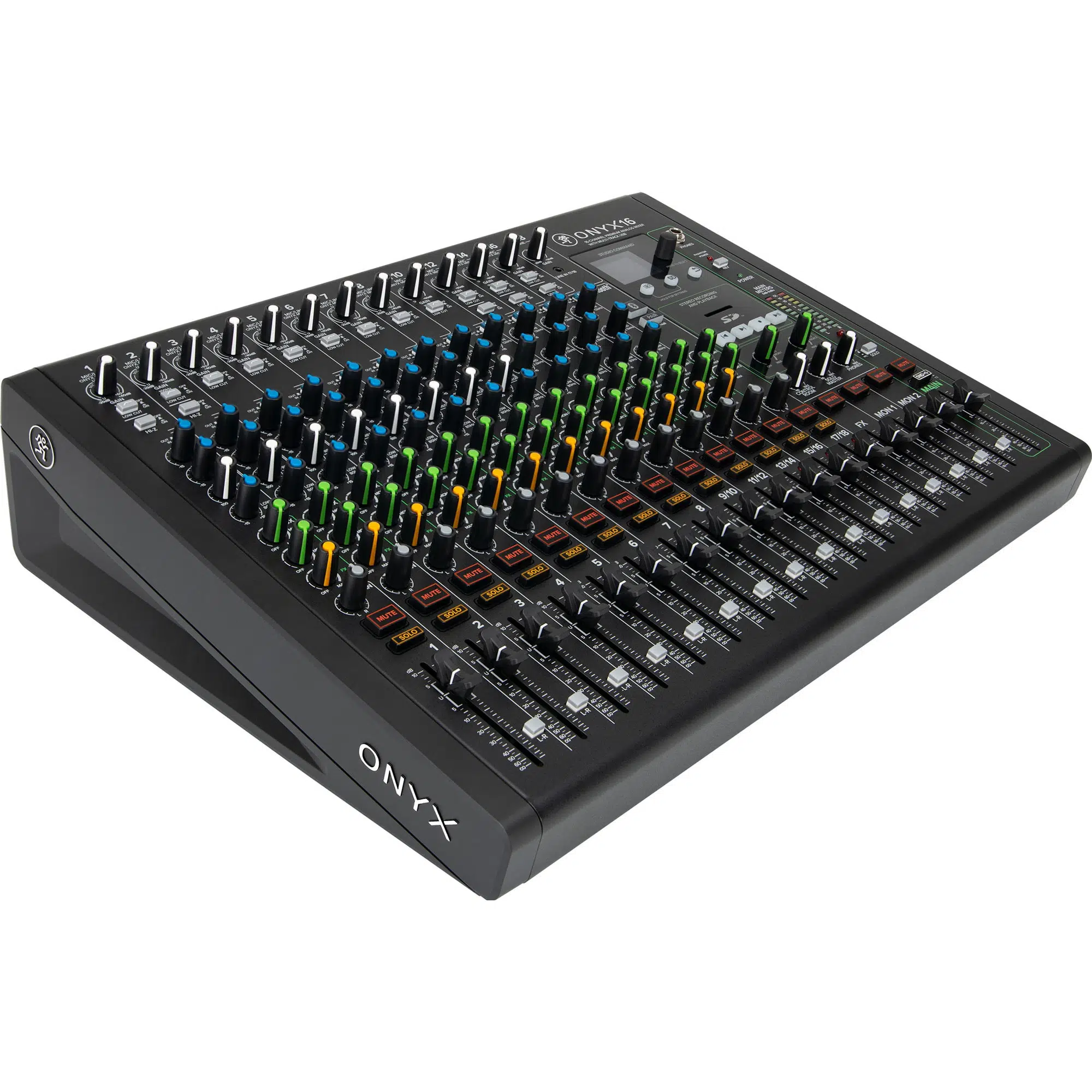Mackie Onyx16 16-Kanal Analog Mikser (Multi-Track USB) Mackie Onyx16 16-Kanal Analog Mikser (Multi-Track USB)