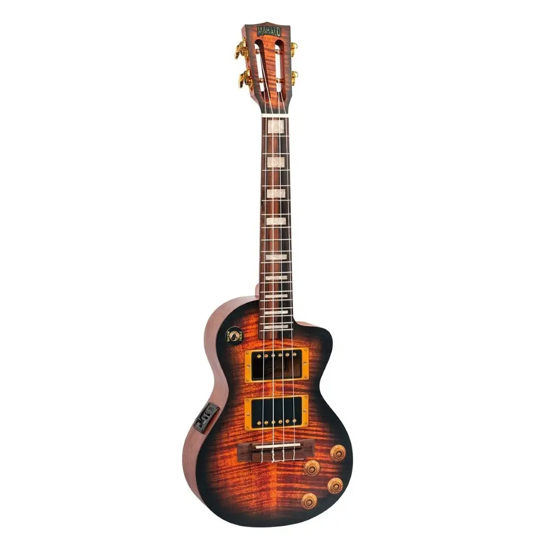 Mahalo MA3EG Artist Elite Series Tenor Elektro Ukulele (Les Paul-Style) Mahalo MA3EG Artist Elite Series Tenor Elektro Ukulele (Les Paul-Style)