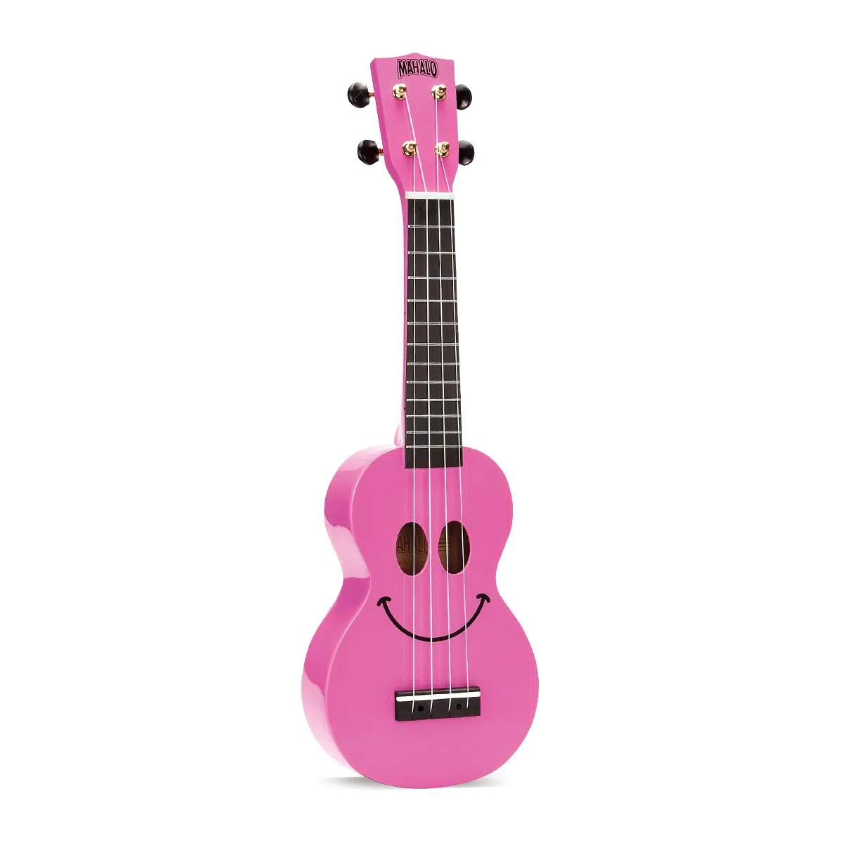 Mahalo U-Smile Soprano Ukulele (Pembe) Mahalo U-Smile Soprano Ukulele (Pembe)