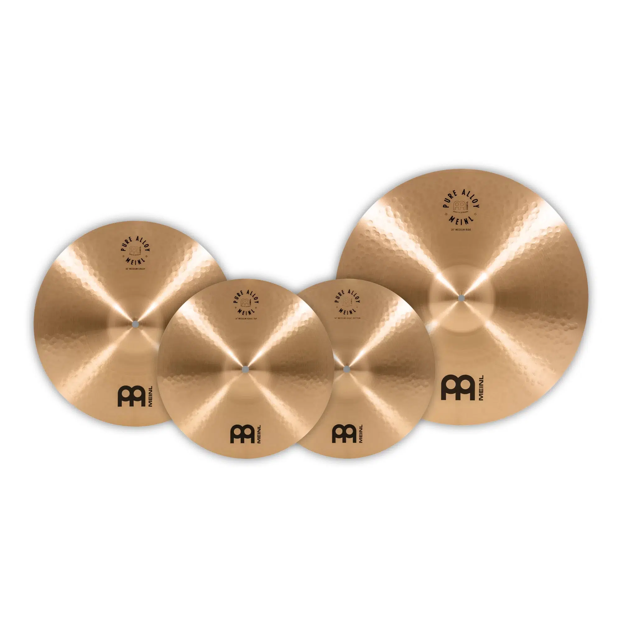 Meinl 14"-16"-20" Pure Alloy Zil Seti Meinl 14"-16"-20" Pure Alloy Zil Seti