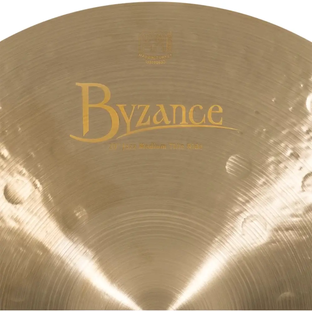 Meinl 20" Byzance Jazz Medium Thin Ride Zil Meinl 20" Byzance Jazz Medium Thin Ride Zil