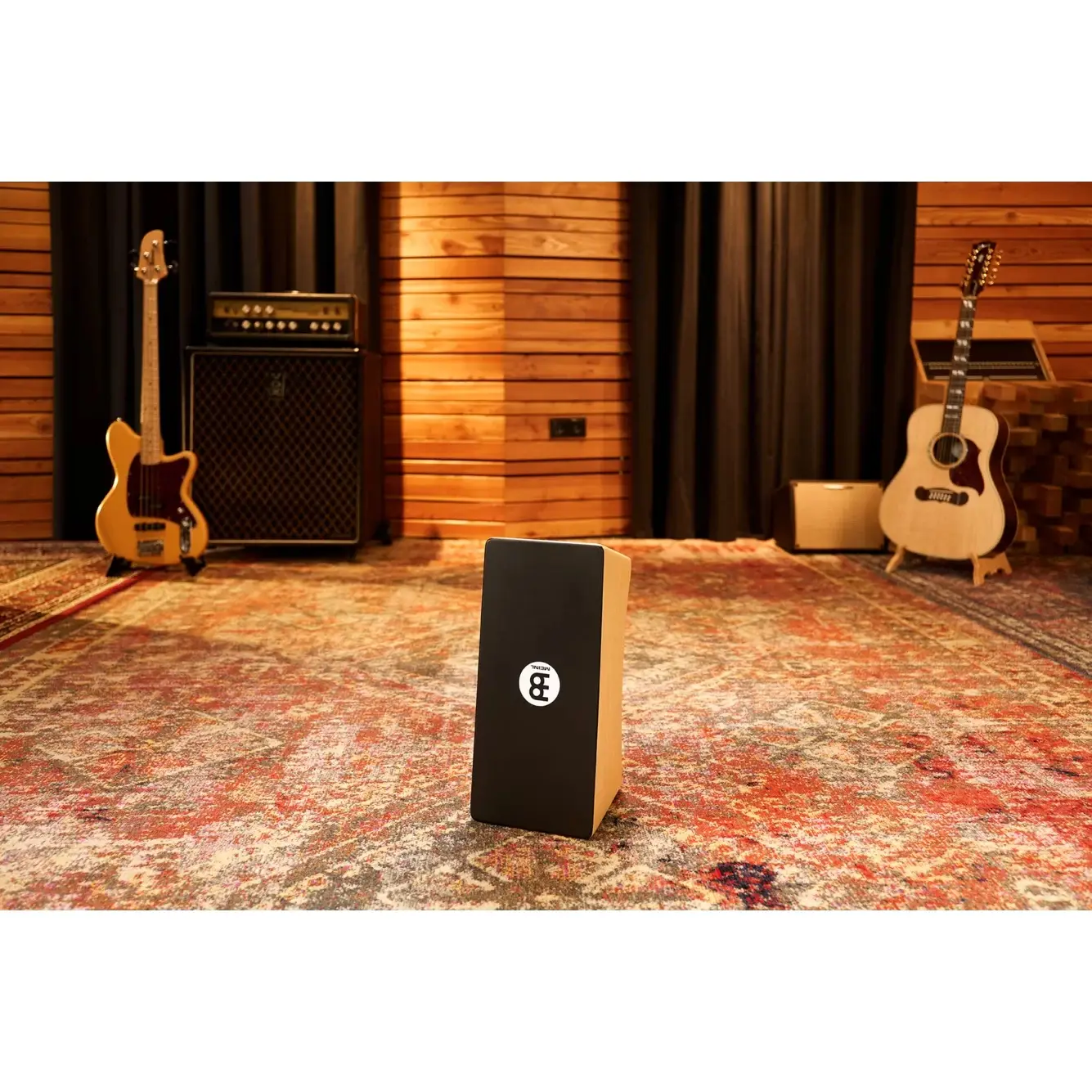 Meinl BCA2NT/EBK-M Snare Bongo Cajon (Mat Natural) Meinl BCA2NT/EBK-M Snare Bongo Cajon (Mat Natural)