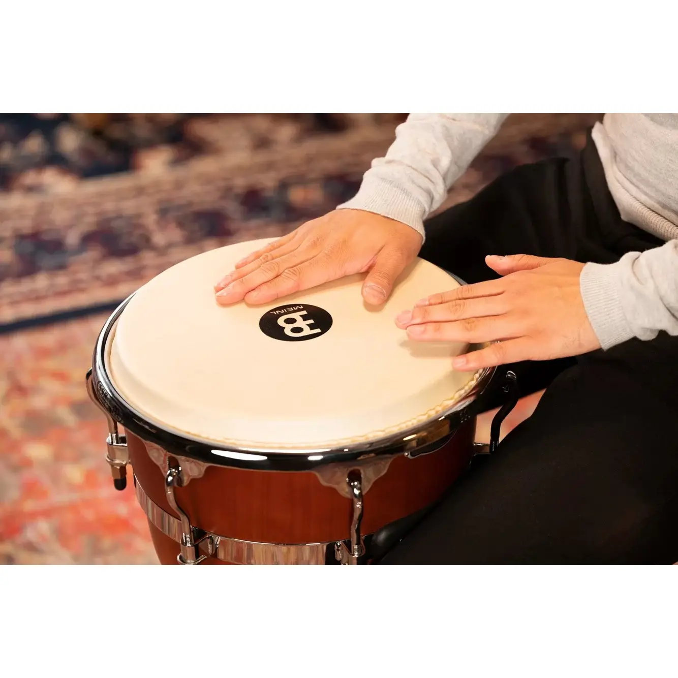 Meinl DJW3GAB-M Floatune Series 12" Djembe (Gold Amber Sunburst Matt) Meinl DJW3GAB-M Floatune Series 12" Djembe (Gold Amber Sunburst Matt)