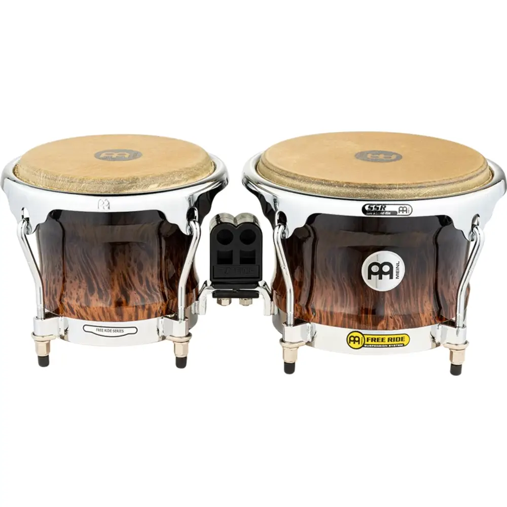 Meinl FWB400BB Free Ride Series 7''/ 8.5'' Bongo Set (Brown Burl) Meinl FWB400BB Free Ride Series 7''/ 8.5'' Bongo Set (Brown Burl)