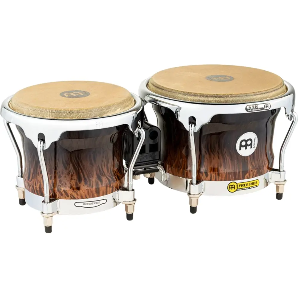 Meinl FWB400BB Free Ride Series 7''/ 8.5'' Bongo Set (Brown Burl) Meinl FWB400BB Free Ride Series 7''/ 8.5'' Bongo Set (Brown Burl)