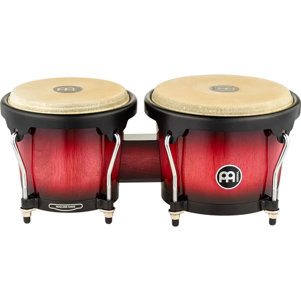 Meinl HB100WRB 6.75''/ 8'' Bongo Set (Wine Red Burst) Meinl HB100WRB 6.75''/ 8'' Bongo Set (Wine Red Burst)