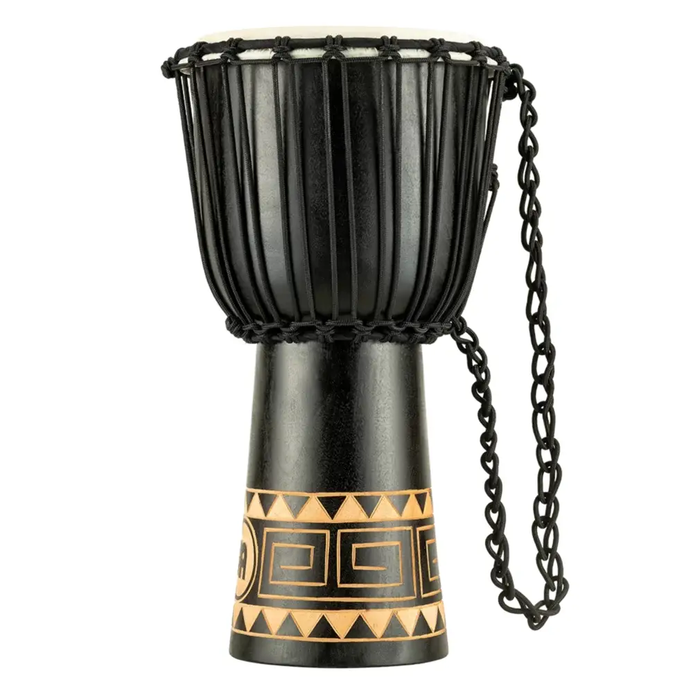 Meinl HDJ1-M Carving African Style 10" Djembe (Dark Brown) Meinl HDJ1-M Carving African Style 10" Djembe (Dark Brown)