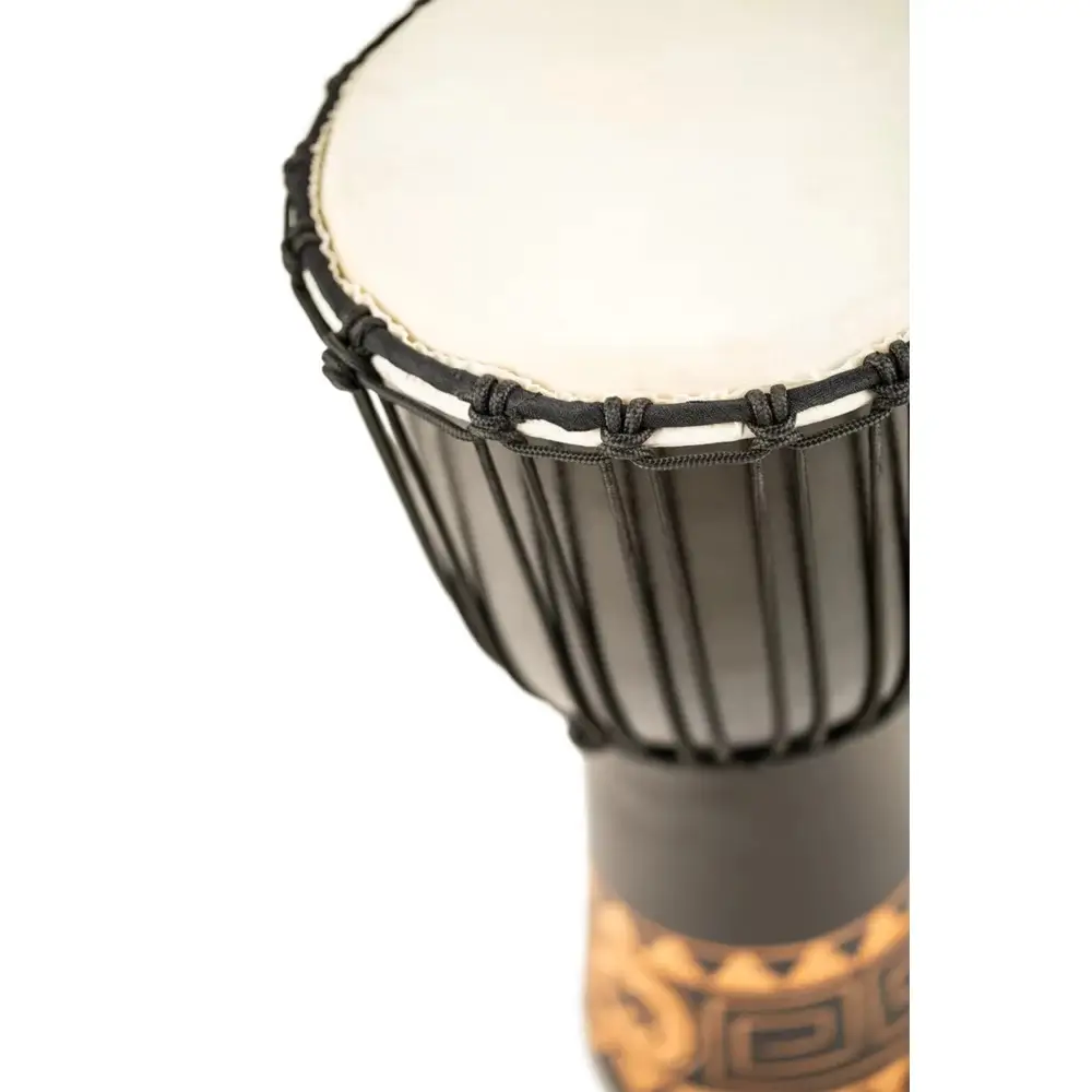 Meinl HDJ1-M Carving African Style 10" Djembe (Dark Brown) Meinl HDJ1-M Carving African Style 10" Djembe (Dark Brown)