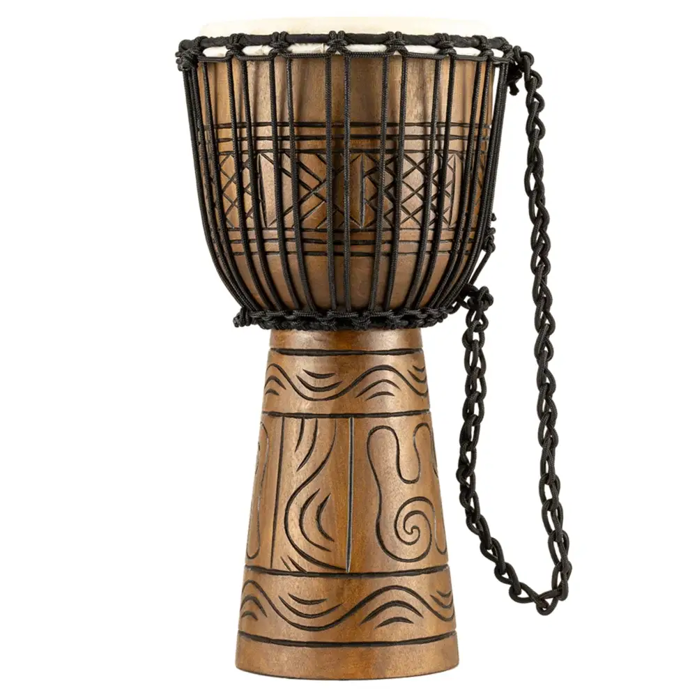Meinl HDJ17-M Artifact Series 10" Djembe (Wood Brown) Meinl HDJ17-M Artifact Series 10" Djembe (Wood Brown)