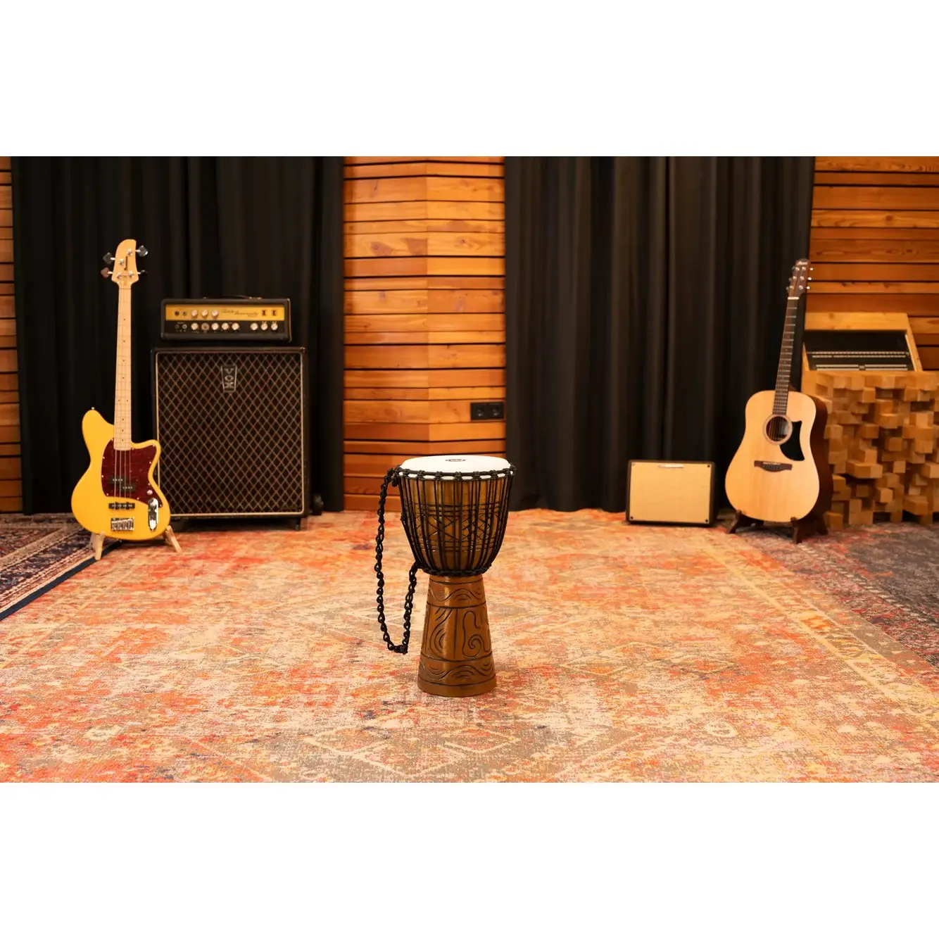 Meinl HDJ17-M Artifact Series 10" Djembe (Wood Brown) Meinl HDJ17-M Artifact Series 10" Djembe (Wood Brown)