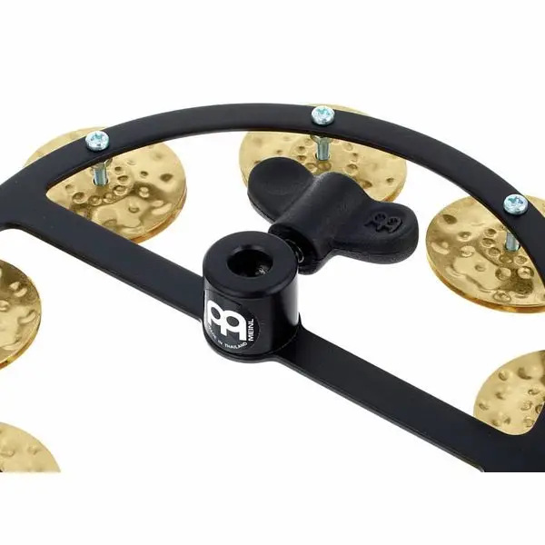 Meinl HTHH1B-BK Hihat 1 Row Hammered Brass Jingles Tamburin (Siyah) Meinl HTHH1B-BK Hihat 1 Row Hammered Brass Jingles Tamburin (Siyah)