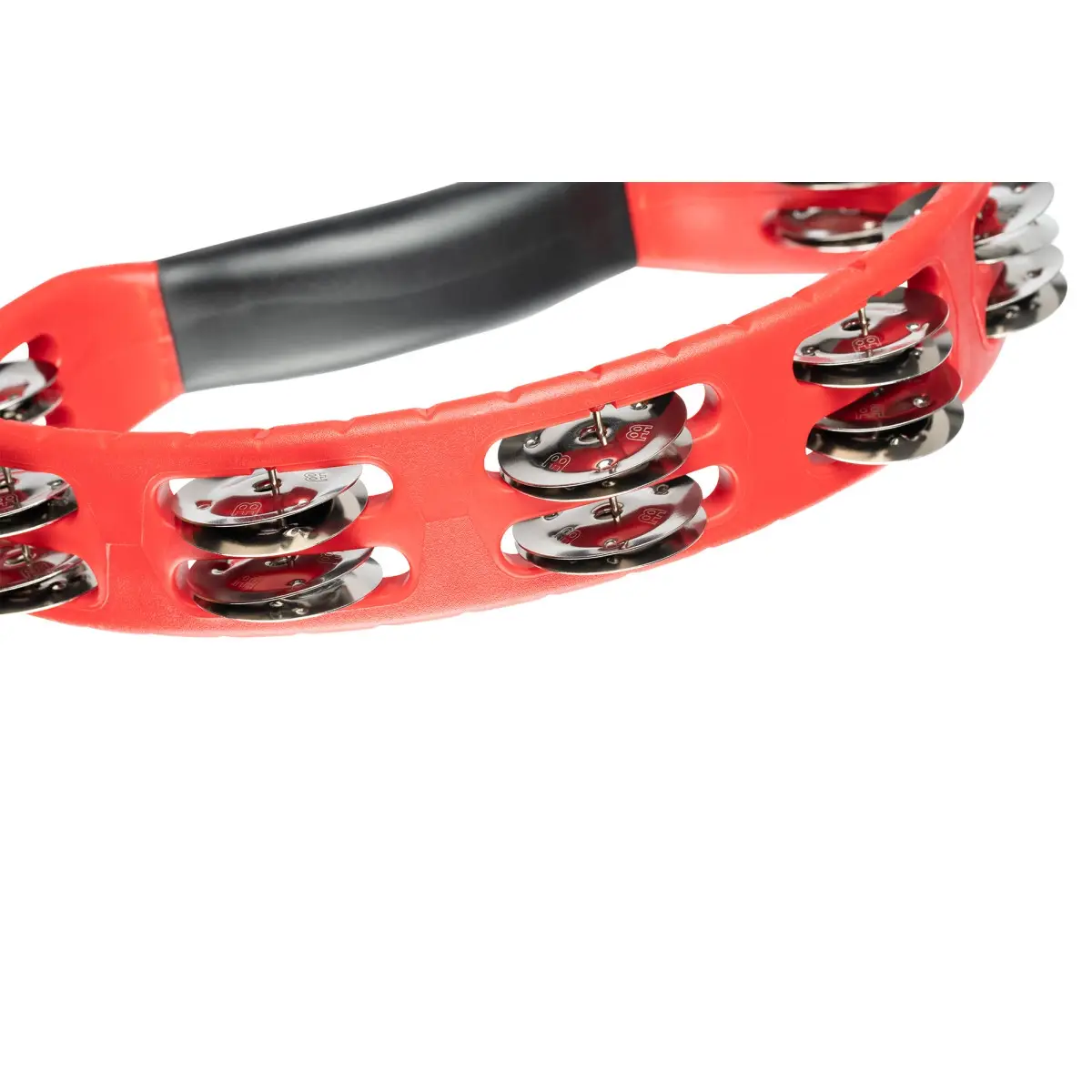 Meinl HTMT1R Stainless Steel Jingles Headliner Range Hand Tamburin (Kırmızı) Meinl HTMT1R Stainless Steel Jingles Headliner Range Hand Tamburin (Kırmızı)