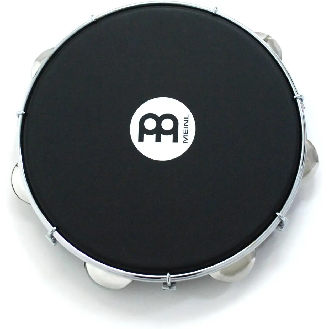 Meinl PA10ABS-BK-NH Pandeiro Napa Head 10'' Tamburin (Siyah) Meinl PA10ABS-BK-NH Pandeiro Napa Head 10'' Tamburin (Siyah)