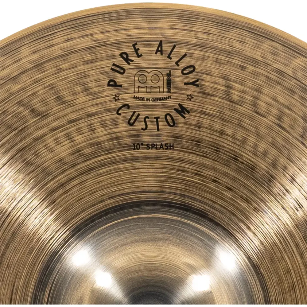 Meinl PAC10S 10" Pure Alloy Custom Splash Zil Meinl PAC10S 10" Pure Alloy Custom Splash Zil