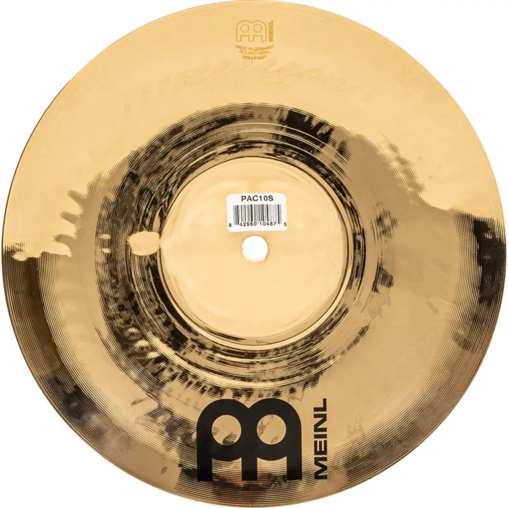 Meinl PAC10S 10" Pure Alloy Custom Splash Zil Meinl PAC10S 10" Pure Alloy Custom Splash Zil
