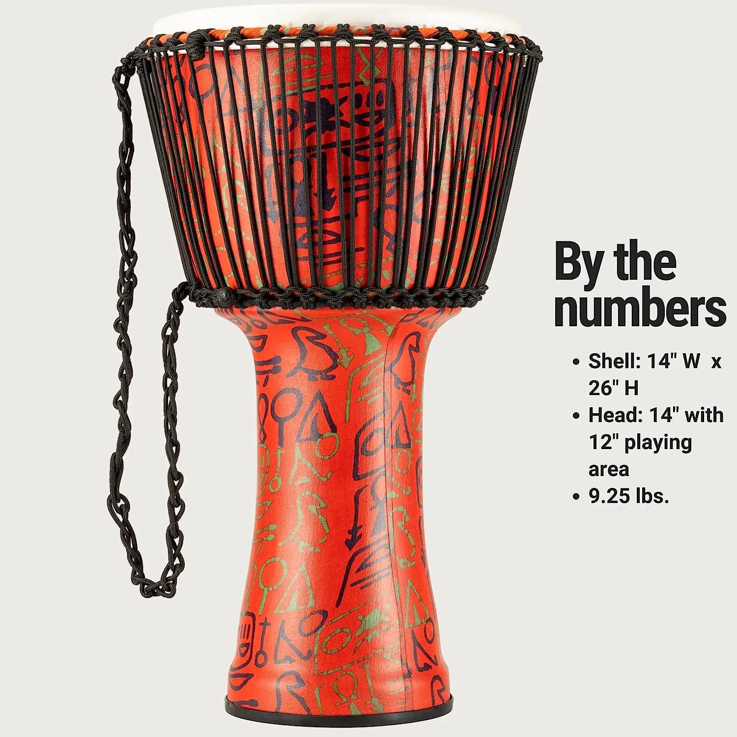Meinl PADJ1-XL-F Travel Series 14" Djembe (Pharaohs) Meinl PADJ1-XL-F Travel Series 14" Djembe (Pharaohs)