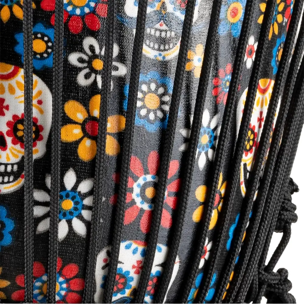 Meinl PADJ7-M-F Travel Series 10" Djembe (Day Of The Dead Finish) Meinl PADJ7-M-F Travel Series 10" Djembe (Day Of The Dead Finish)