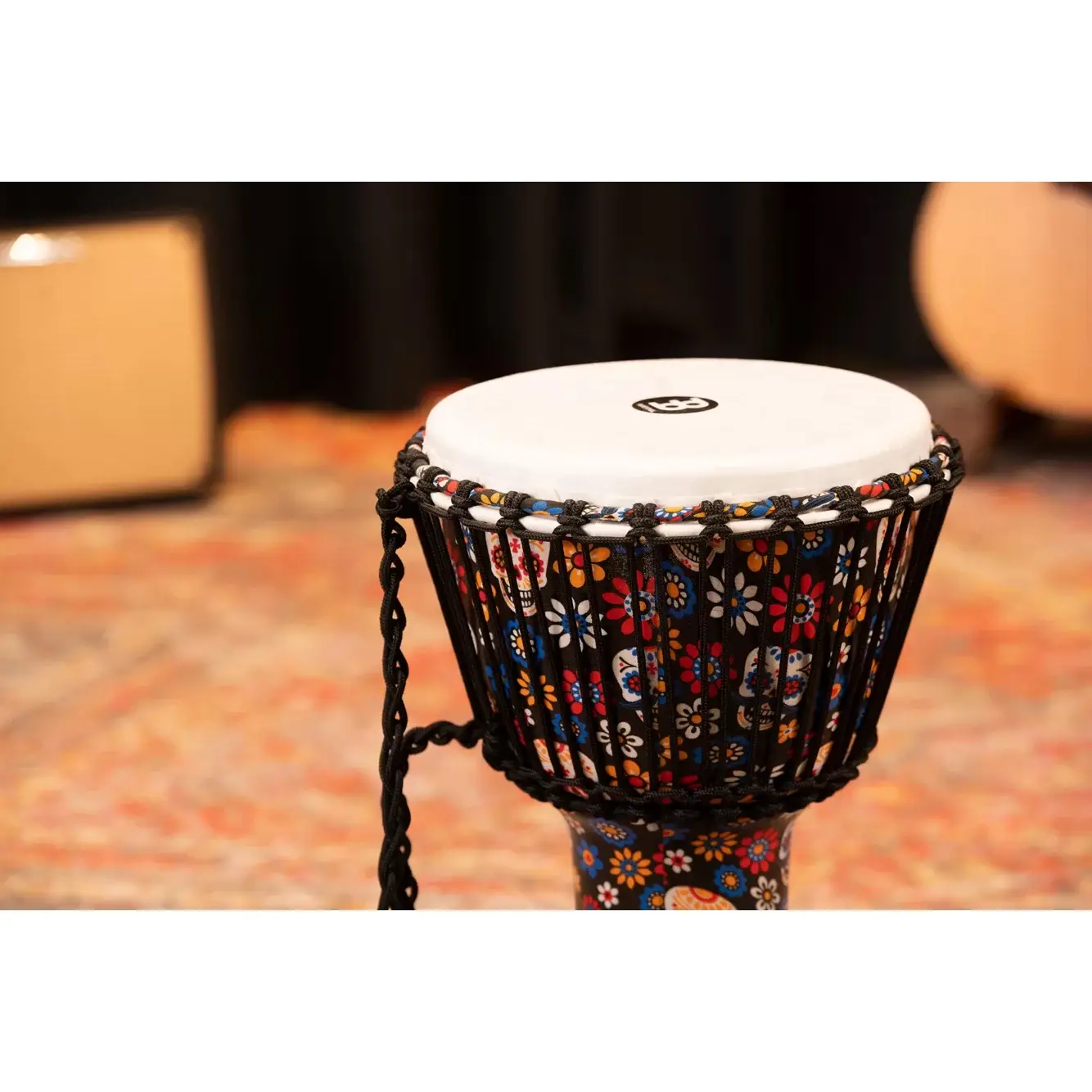 Meinl PADJ7-M-F Travel Series 10" Djembe (Day Of The Dead Finish) Meinl PADJ7-M-F Travel Series 10" Djembe (Day Of The Dead Finish)
