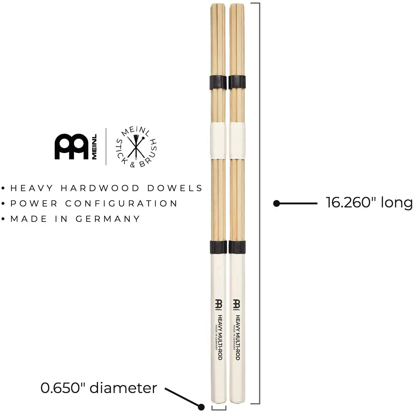Meinl SB207 Multi-rod Heavy Hardwood Baget Meinl SB207 Multi-rod Heavy Hardwood Baget