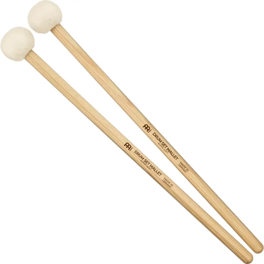 Meinl SB400 Super Soft Drum Set Mallet Stick & Brush (5A Hickory Handle) Meinl SB400 Super Soft Drum Set Mallet Stick & Brush (5A Hickory Handle)