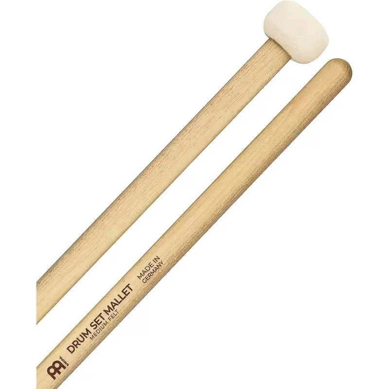 Meinl SB401 Drum Set Mallet Medium Felt Tip (5A Hickory Handle)