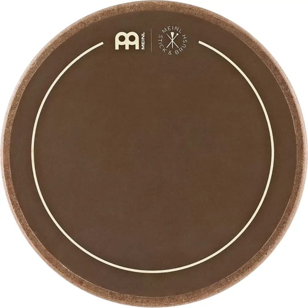 Meinl SB508 6" Practice Pad (Stick & Brush) Meinl SB508 6" Practice Pad (Stick & Brush)